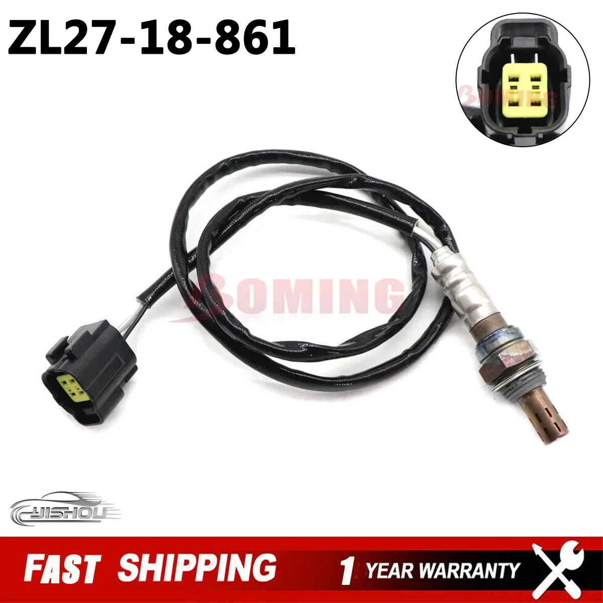 ZL27-18-861 Downstream Lambda O2 Oxygen Sensor For Mazda 323 1.6L 2001-05 ZL27-18-861A ZL2718861