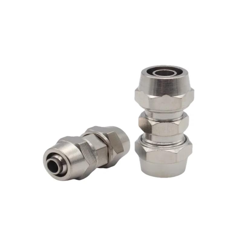 4mm-16mm Pneumatic Fast Twist Fittings Air Tube Straight Push In Connectors Quick Fittings for 4/6/8/10/12mm Hose Tube  Pipe