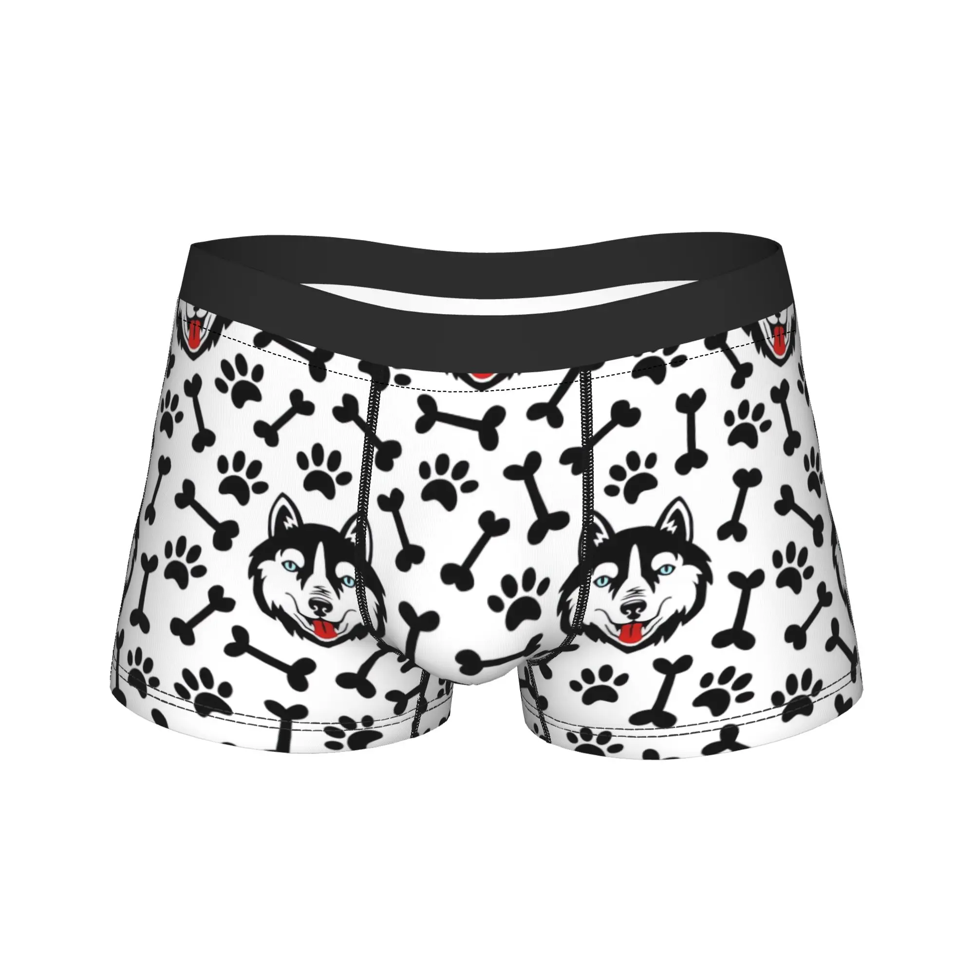 

Cute Animals Dog Boxer Brief Underwear Hot Sale Males Classic Trunk Custom Large Size Underpants