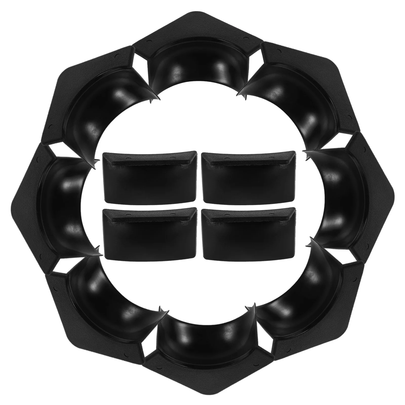 

2Sets Billiard Accessories Pool Table Pocket Liners Repair Kit Portable Durable Home Fun Family Interaction Pool Table Insert