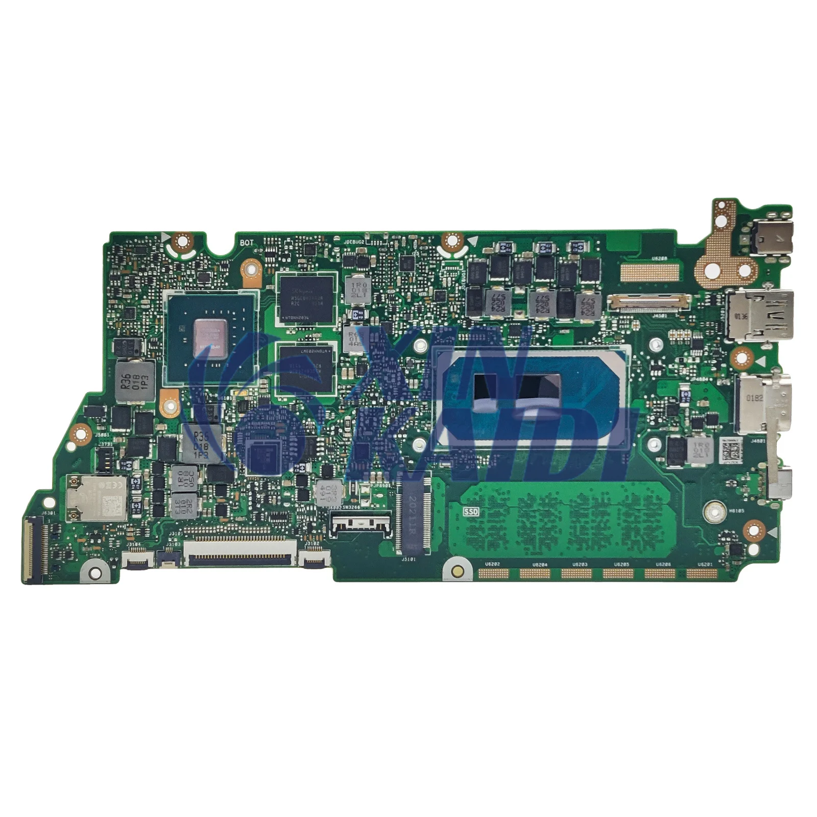 Notebook Mainboard For ASUS X321JP X321JA X321J X321JQ I321J S333J Laptop Motherboard with CPU i5 i7 10th Gen RAM-8GB 16GB V2G