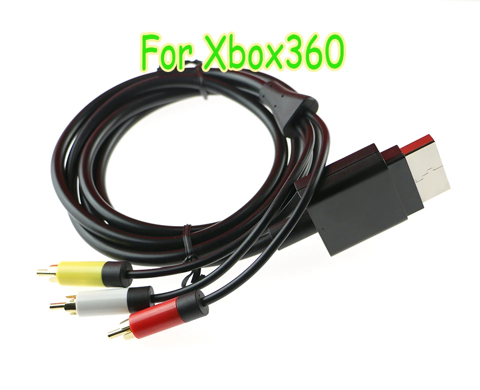 

5PCS AV Cable Audio Video Cable For Xbox360 xbox 360 slim