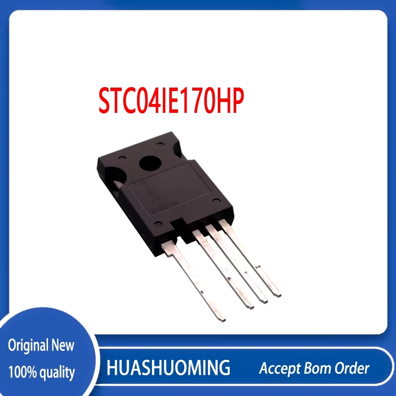 2PCS/LOT  STC04IE170HP C04IE170HP  STC04IE170HV C04IE170HV TO-247-4L 4A 1700V