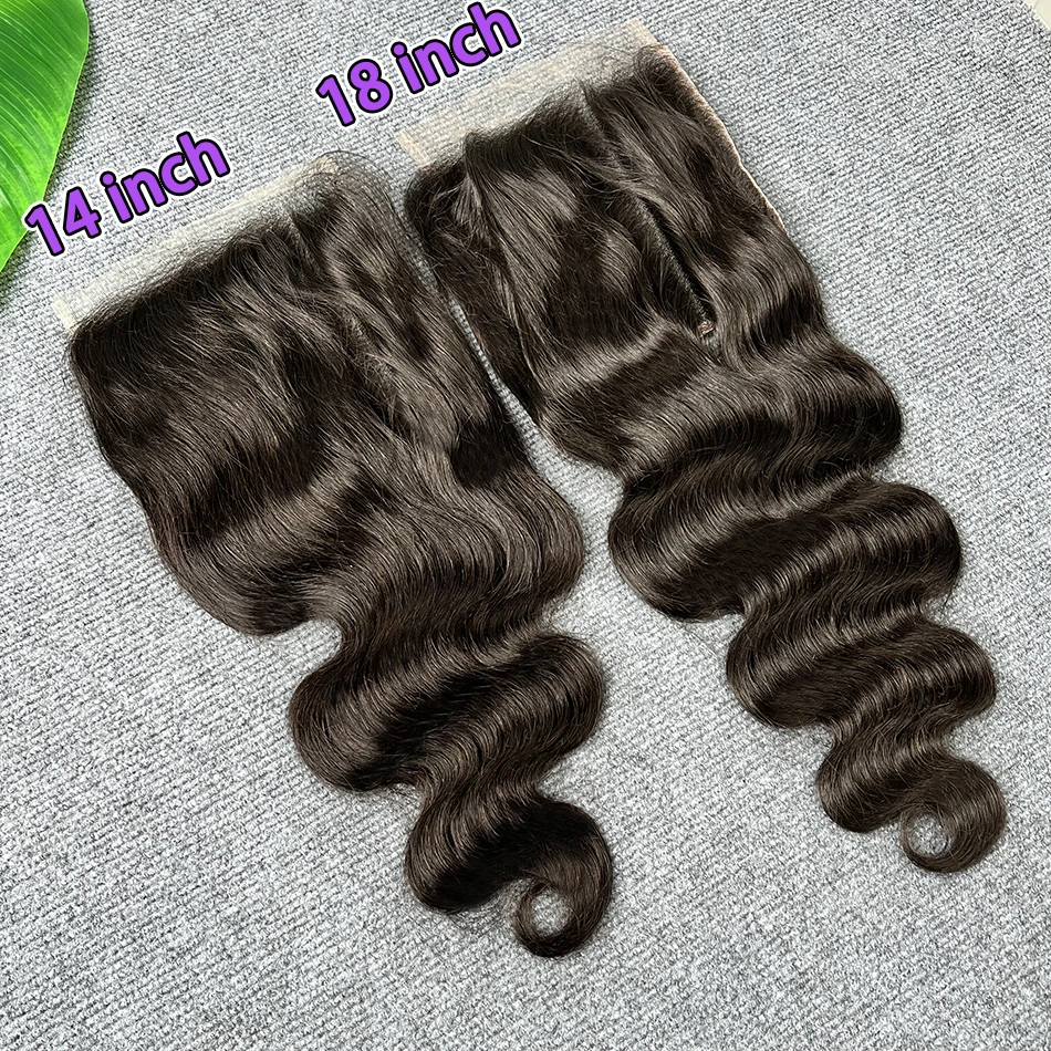 

Человеческие волосы объемной волны с кружевной застежкой 7x7 HD # 1B натуральный цвет, предварительно выщипанные отбеленные узлы, невидимое кружево, 100% необработанные человеческие волосы