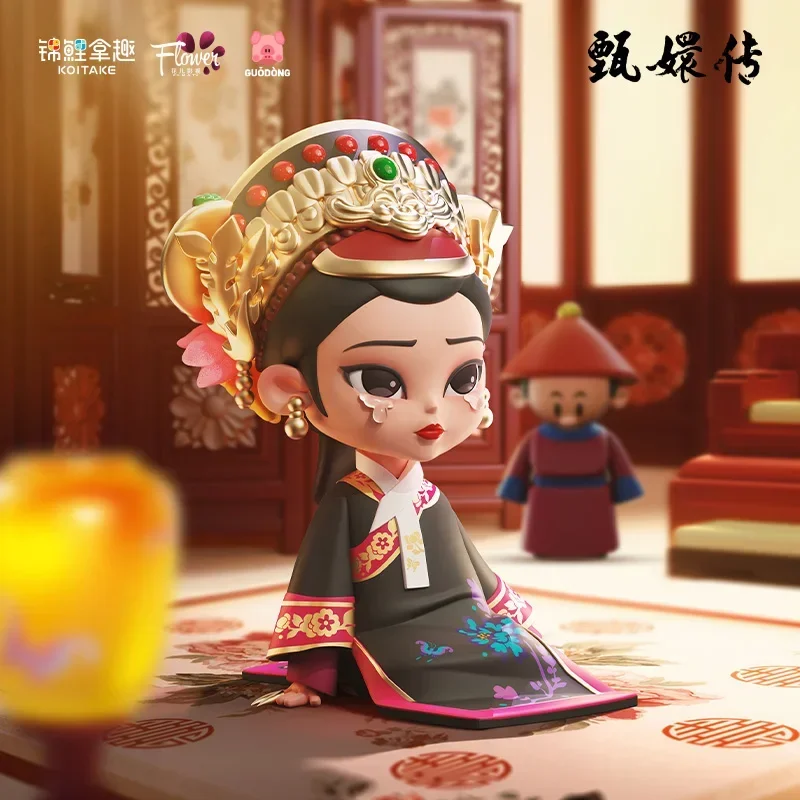 Genuine Legend Of Zhen Huan Empresses In The Palace Series Blind Box Chinses Style Anime Doll Caja Ciega Girl Surprise Gift Toy