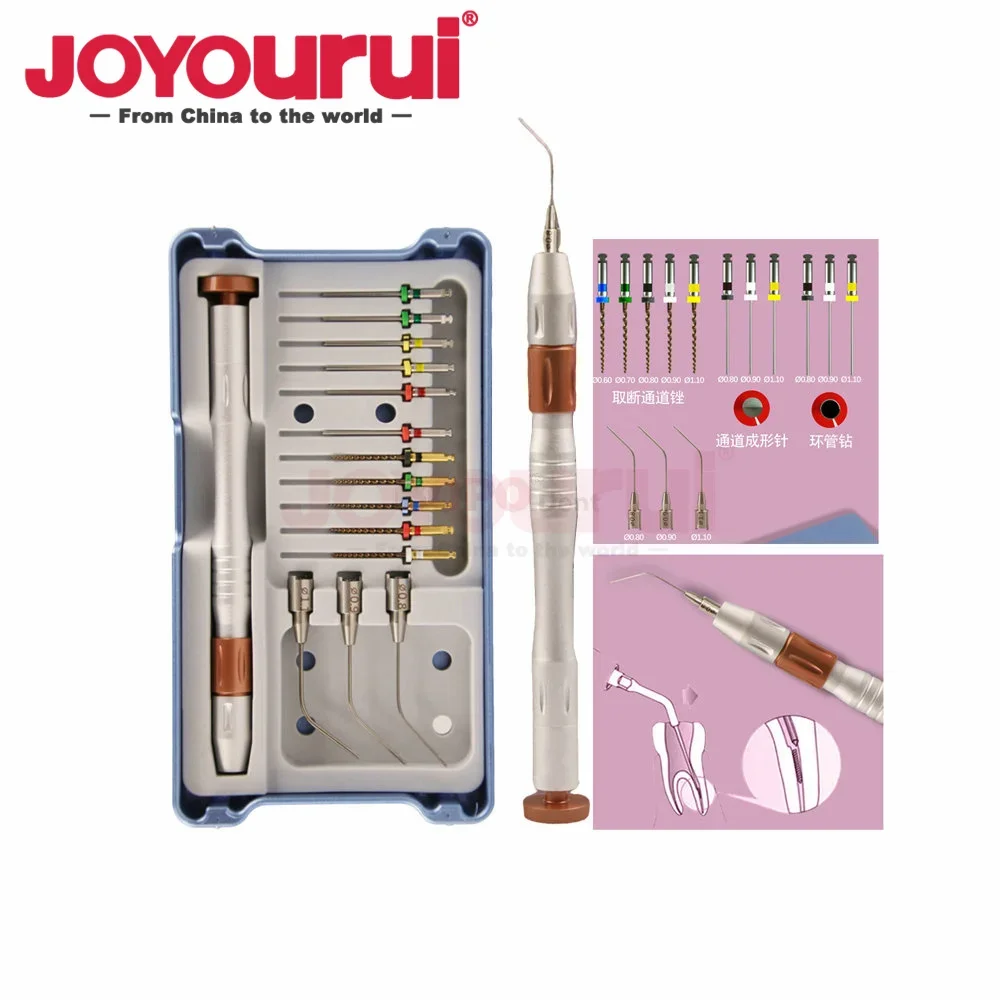 Dental Endodontic Endo File Removal System Kit Endo Broken Files Dentistry Instrument Root Canal File Extractor Dentist Tool