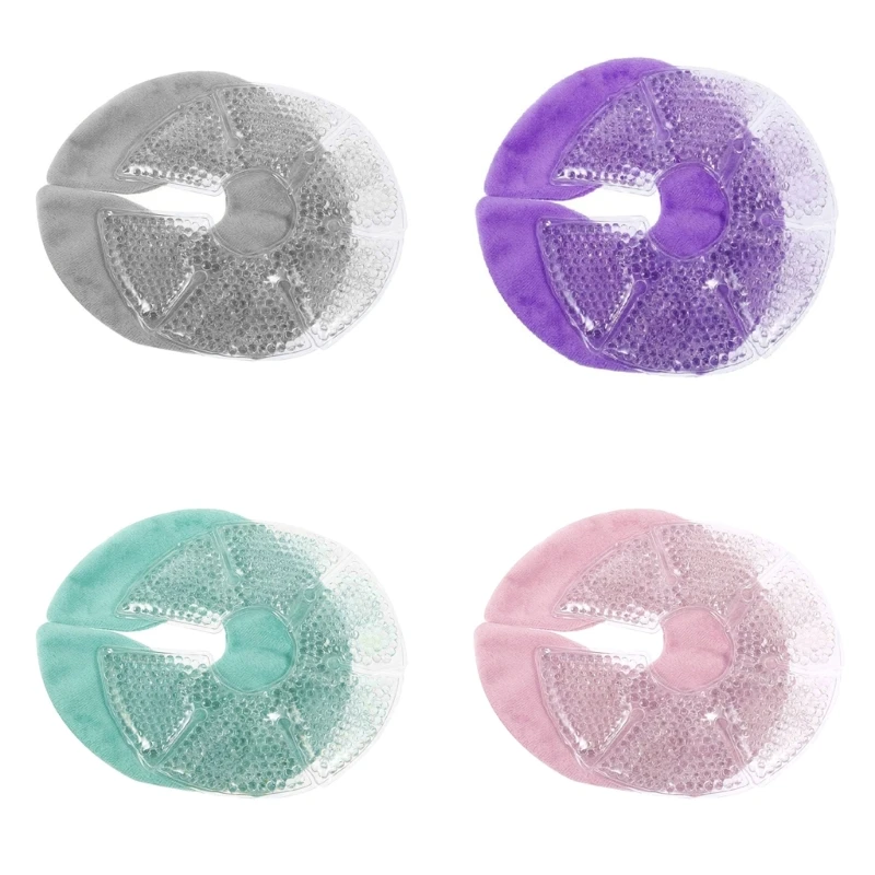 

Hot Cold Breastfeeding Gel Pads Breast Milk Let-Down with Gel Bead Pads