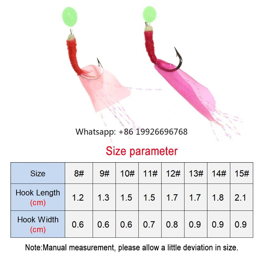 

Wholesale Simulated Fish Sabiki Rigs Saltwater Artificial Fishing Lures Luminous Sea Bait String Hooks Flash Tinsel Lures manuf