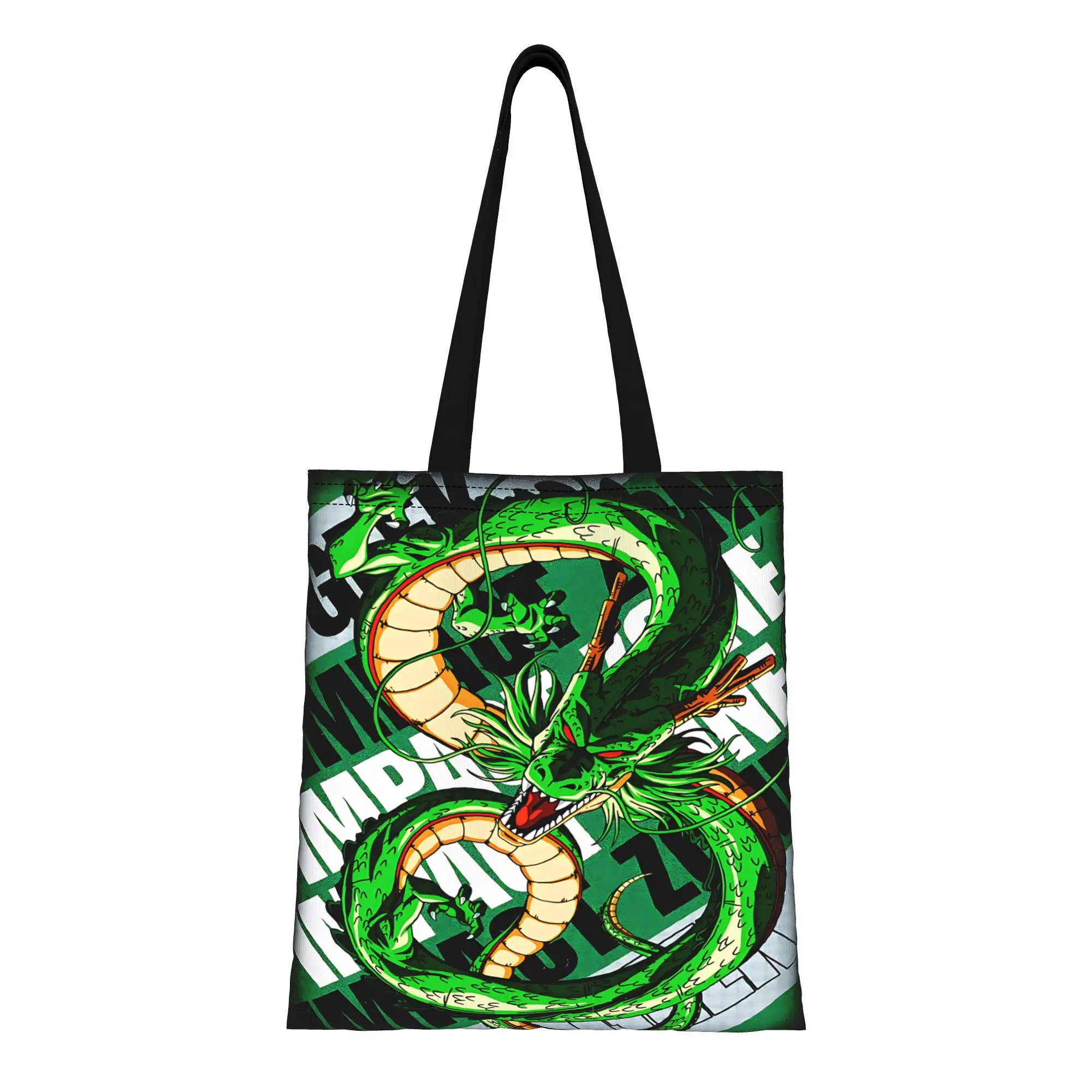 

ita bag Dragon Ball Reusable Double Sided Canvas Tote Bag Shoulder funko Handbag