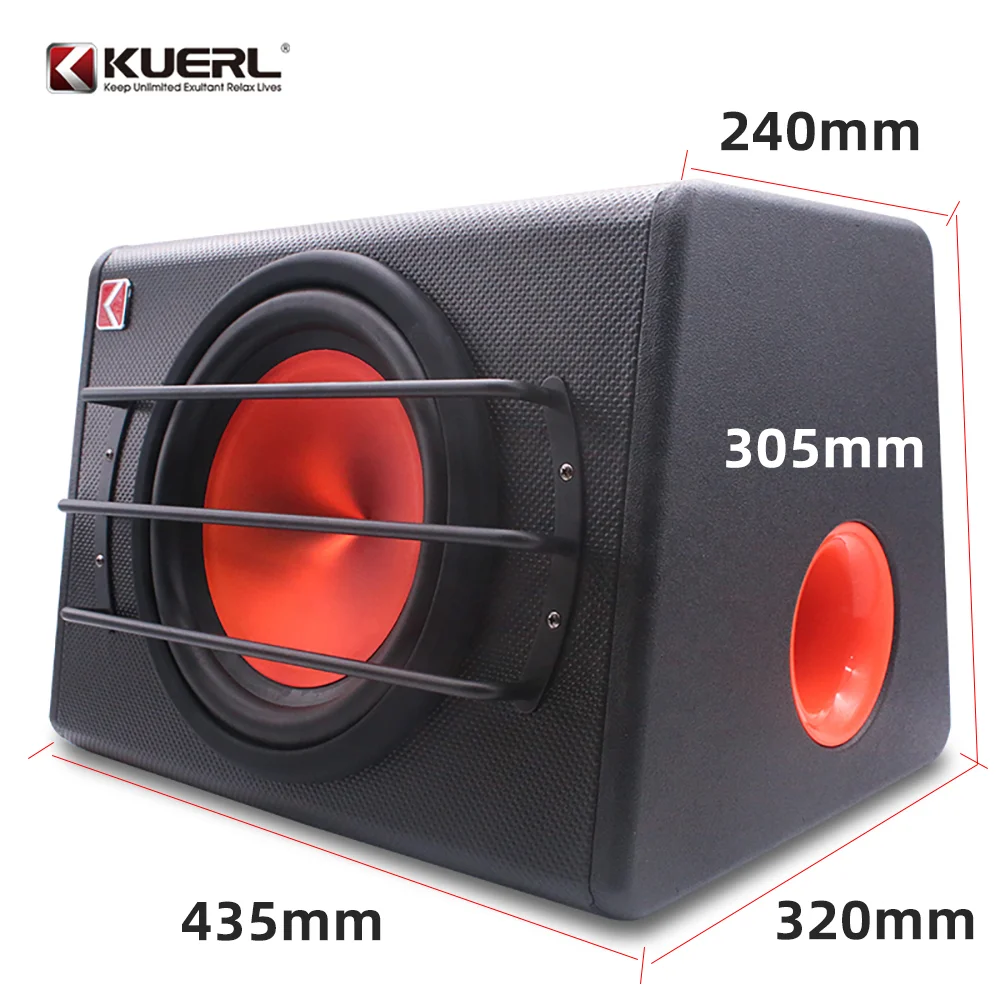 Factory Wholesale 12V  Passive Auto Subwoofer High Power Car Audio Modified 10 Inch Car Subwoofer