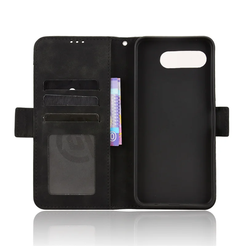 Para T-Mobile T Phone 3 Flip Cartera de cuero magnética cierre libro Flip funda con soporte para múltiples tarjetas para T-Mobile REVVL 8 5G bolsas de teléfono