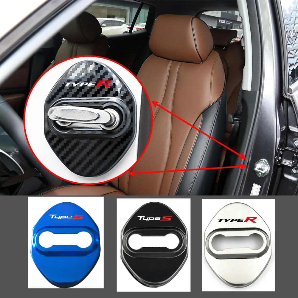 

Дверной замок автомобиля, антикоррозийный защитный чехол, автомобильный дверной замок, пластиковые чехлы, защитное украшение, автомобильные аксессуары для Acura