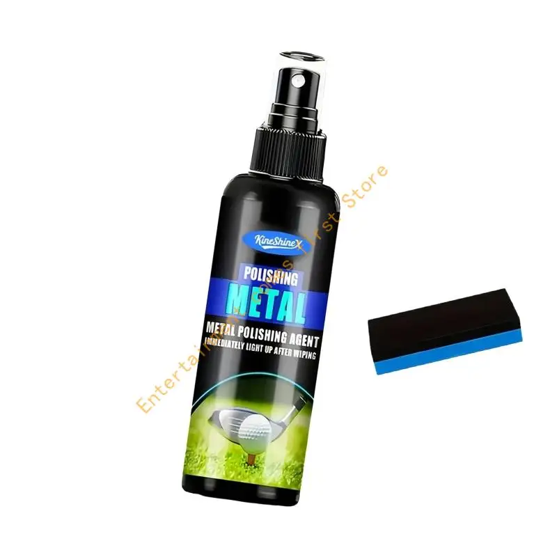 Routine Golf Club Cleaner for Club Head Upkeep, Portable Bottle for Quick Wipe-Down Care Between Practice and Play 55KD
