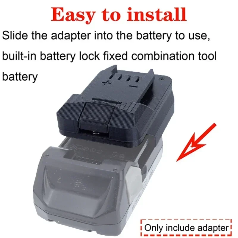 Imagem -04 - Conversor para Ferramentas da Série Lidl Parkside X20v para Hitachi 18v Li-ion Adaptador de Bateria Ferramentas Elétricas Acessórios Ferramentas Furadeira Elétrica