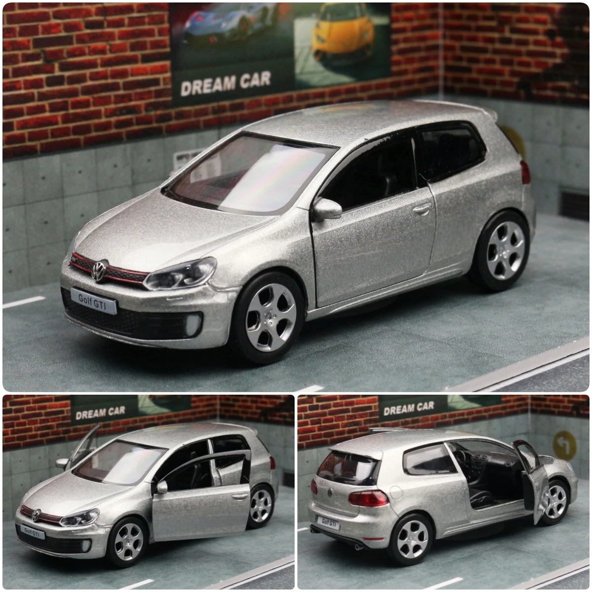 1/36 Volkswagen Golf GTI RMZ City Toy Car Diecast Miniature Model