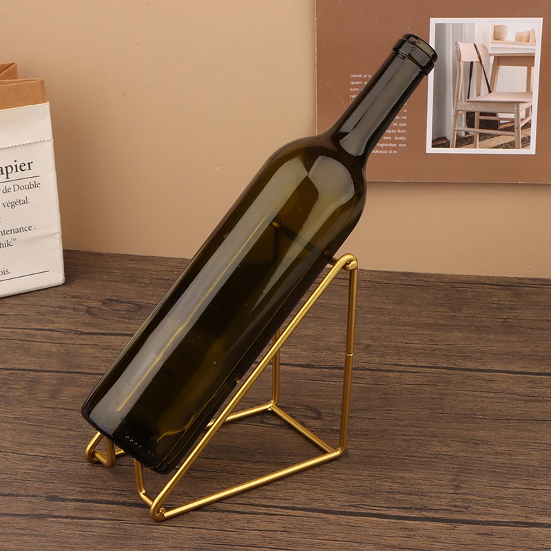 Wine Bottle Rack Countertop Wine Bottle Display Rack Wine Storage Rack Simple Home Counter Decoration