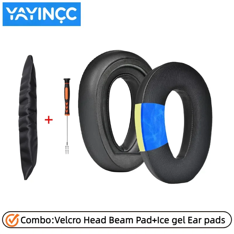 

Replacement Velcro HeadBeam Pad/Bow Pad/Ice gel Ear Pads For Sennheiser PXC550 easy to install and adhere to the original machin