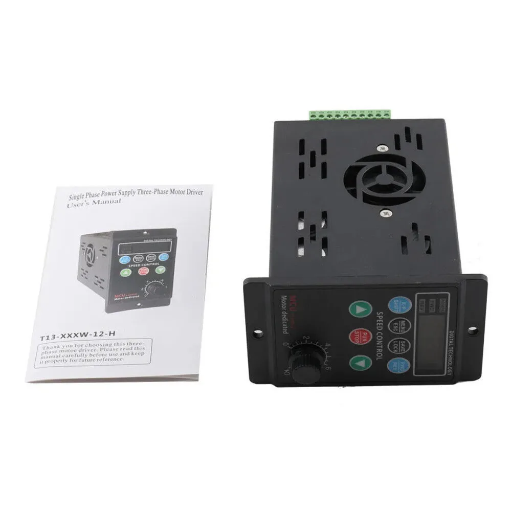 Single To 3 Phase 750W 1HP 110V 220V Variable Frequency Drive Inverter For Vfd VSD Regulator For Industrial Motor Control