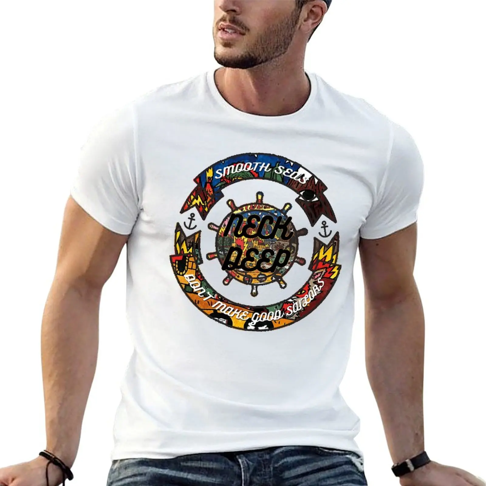 smooth T-Shirt Sporty Breathable Short Sleeve T-Shirt