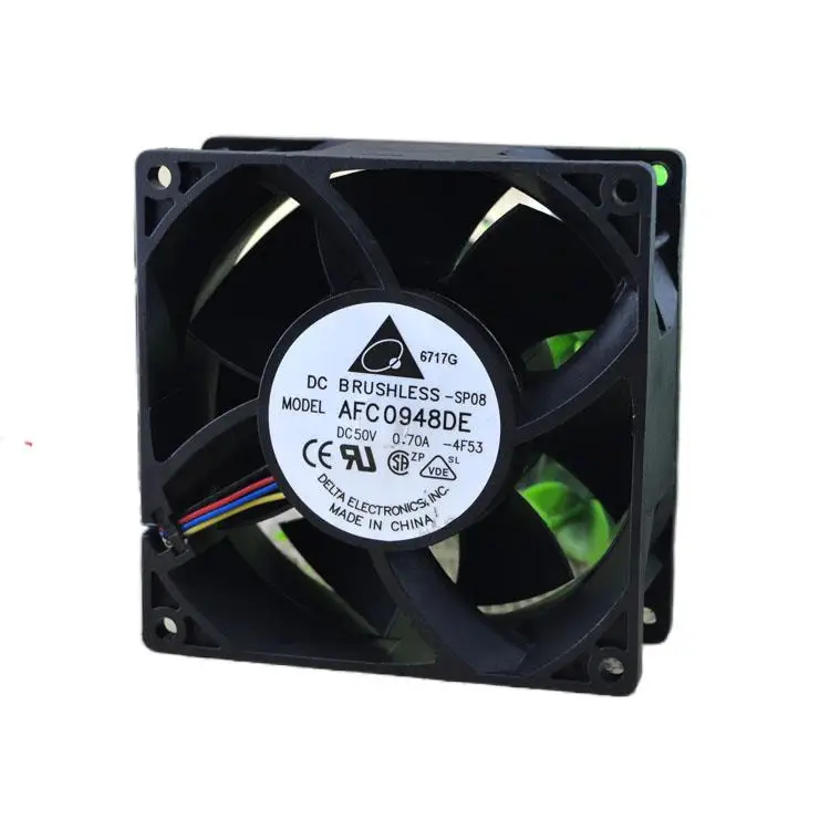 

Delta 9038 50V 0.70a 9cm Double Ball 4-Wire Cabinet Inverter Fan Afc0948de