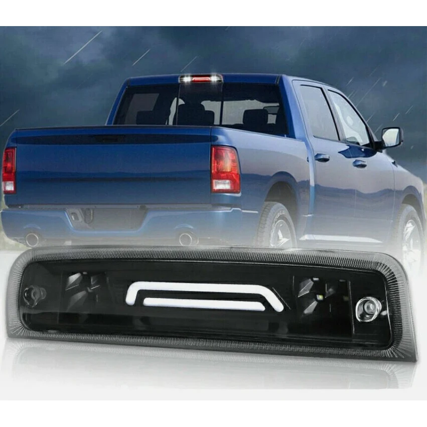 

Дополнительные стоп-сигналы для Dodge Ram 1500 10-18 2500 3500 2009-2018 светодиодные 3-й задние фонари Тормозной фонарь Грузовой фонарь