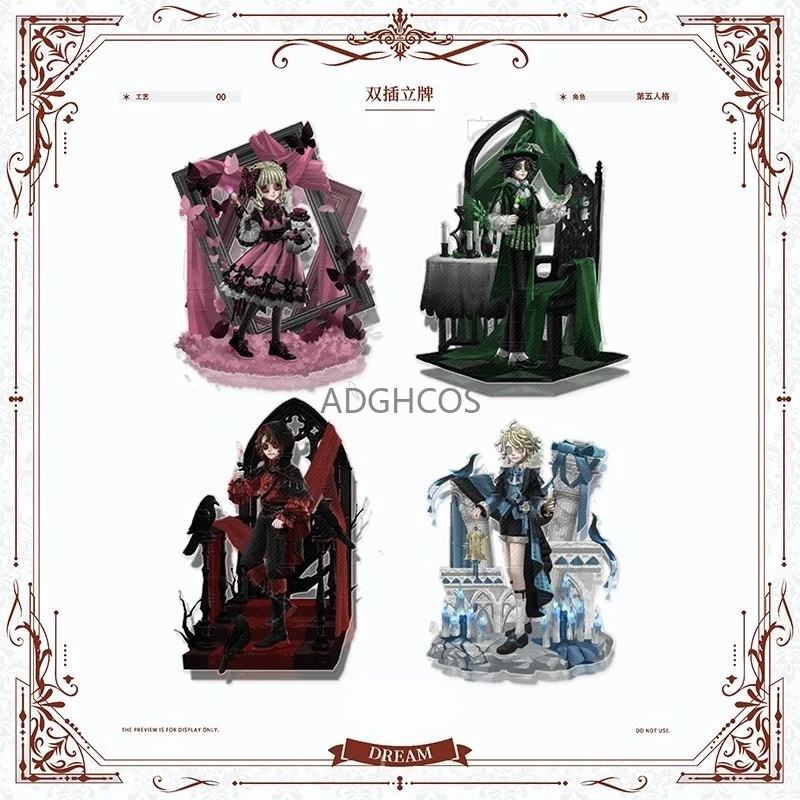 Identity V Doujin Set Luca Balsa Norton Campbell Subedar Little Girl Badge Pin Acryl Stand Shikishi Art Board Polaroid-kaart