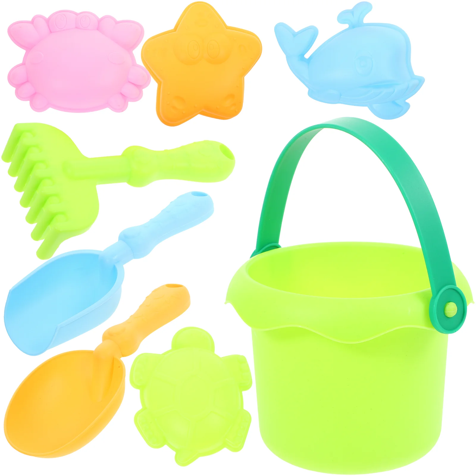 

Children's Beach Toys Complete Set Wholesale Sand Digging Water Bucket Playing Tools Children’s