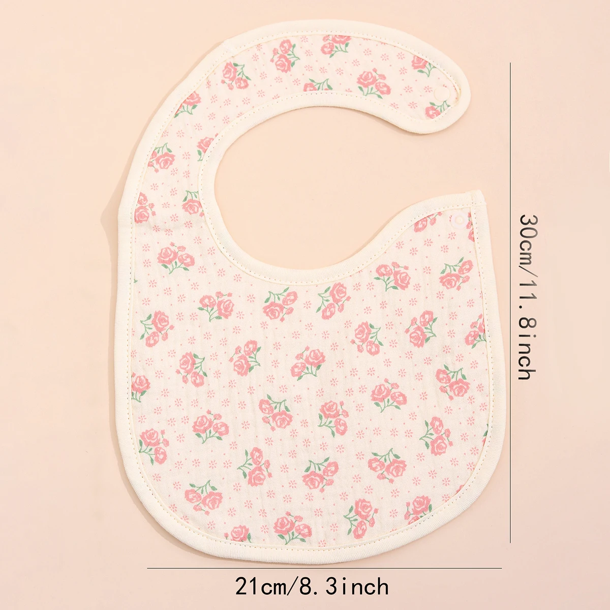 1pcs Cotton Waterproof Baby Bibs Summer Infant Bib Newborn Burp Cloths Bandana for Kids Boys Girls Soft Feeding Saliva Towel