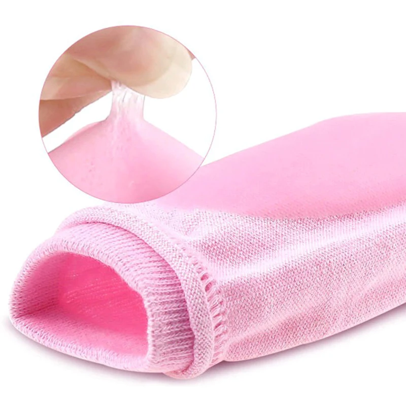 Funda de Gel hidratante para el codo, Protector elástico para la piel seca, transpirable, protección para el codo, para Spa y hogar