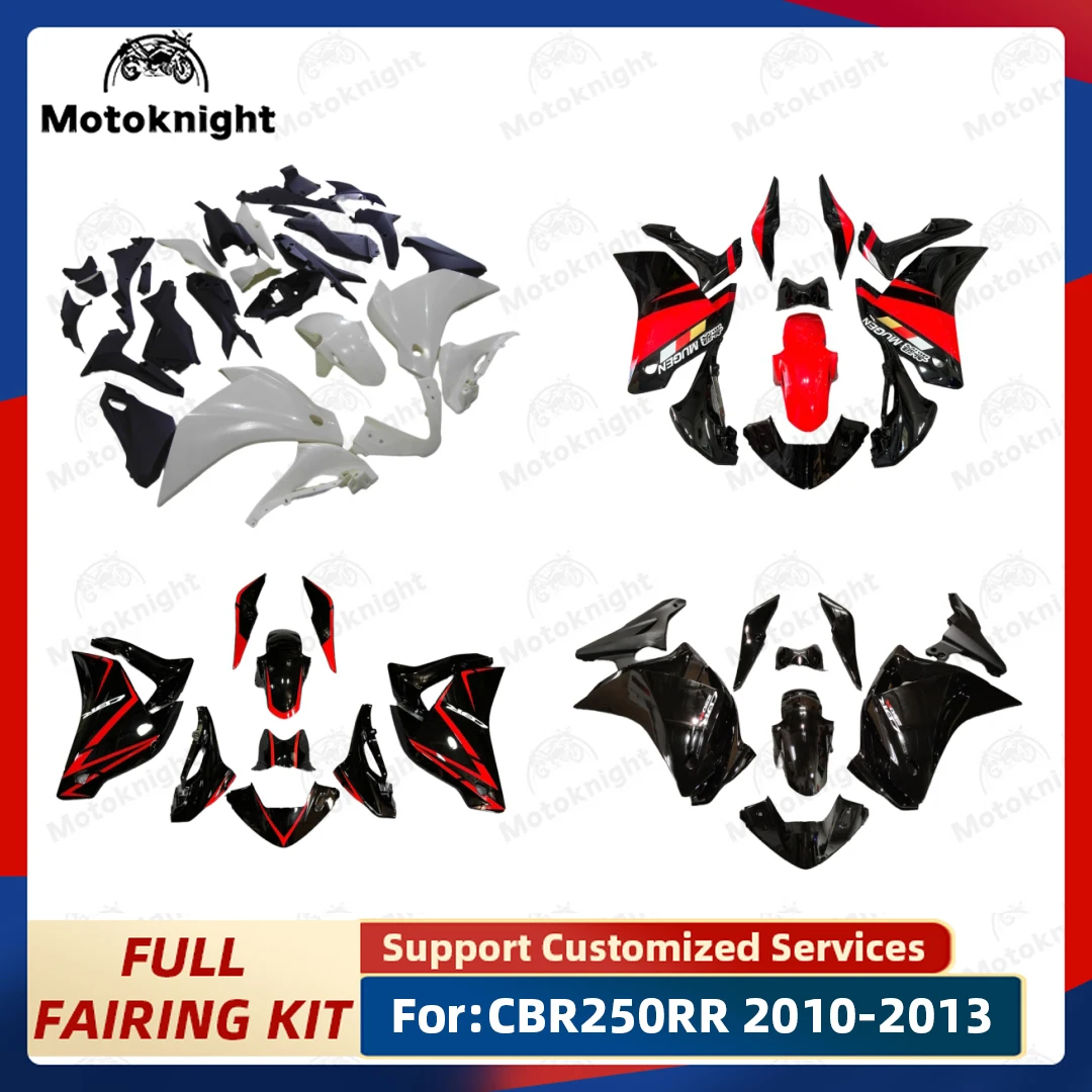 Injection Mold Fairings kits fit For CBR 250 2010 2011 2012 2013 CBR250R CBR250RR CBR 250R CBR 250RR bodywork full Fairing kit