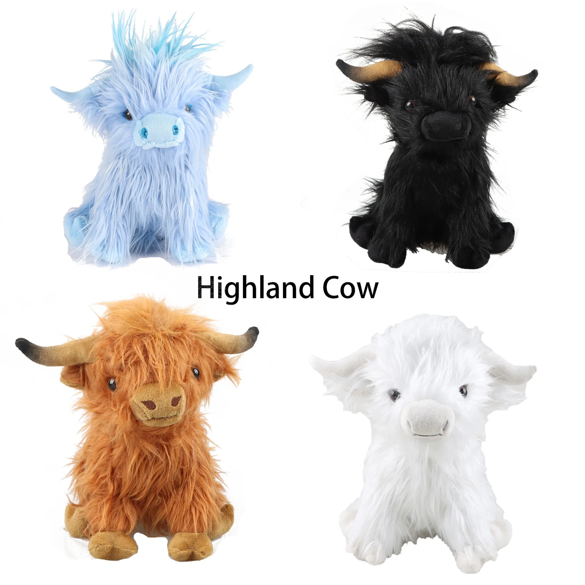 Realistic Highland Cow Plush: A Must-Have for Animal Lovers and Gift Givers