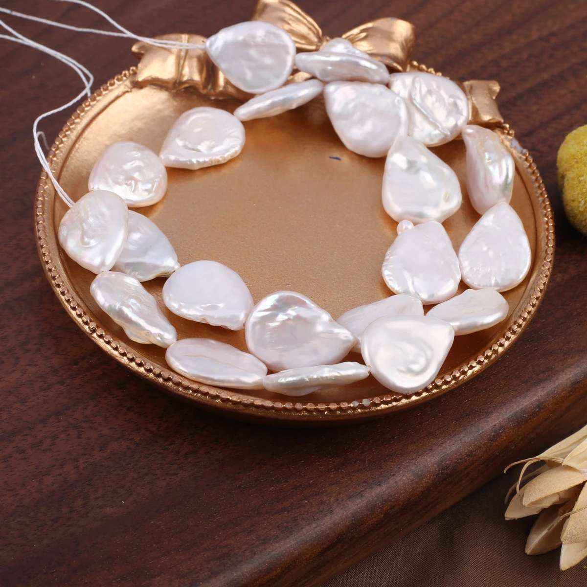 Natural Freshwater Pearl Baroque Beads Water drops Shape Spacing Loose Bead for Jewelry Making DIY Necklace Bracelet Accessories