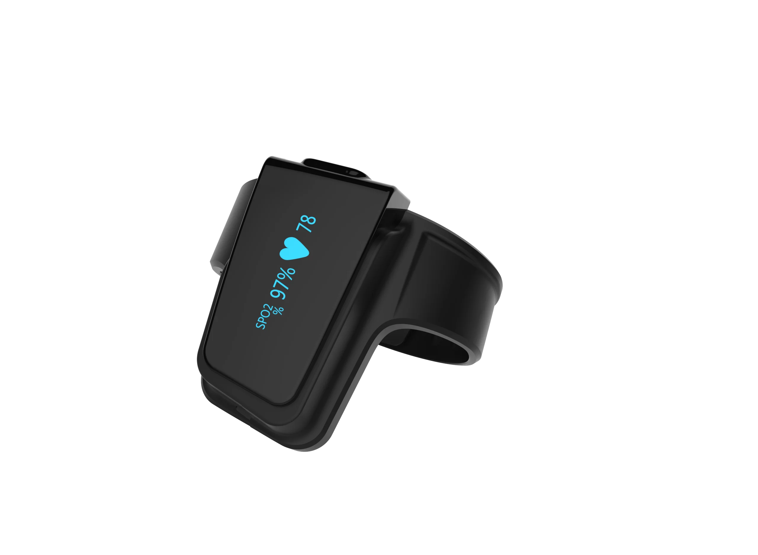 O2 Max Rechargeable Portable Spo2  Sleep  Smartwatches Wrist Pulse