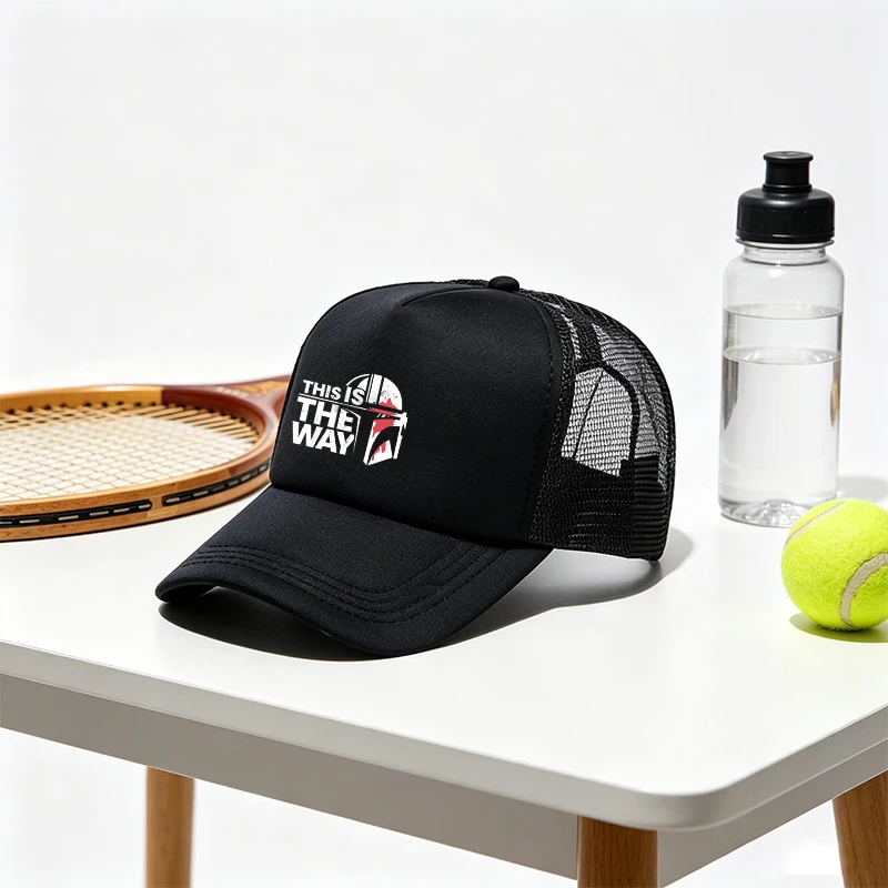 Stared Wars Mesh Baseball Caps Trucker Hats Sports Team Snapback Cap Summer Fashion Sun Hat Cute Cartoon Sunbonnet Birthday Gift