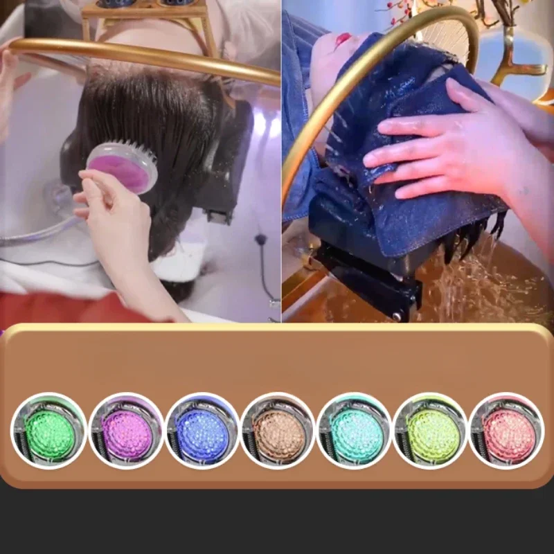 タイマッサージ水循環理髪シャンプーベッドスタイリングサロンバックウォッシュプロフェッショナルマッサージ美的ヘア洗面器カデイラ