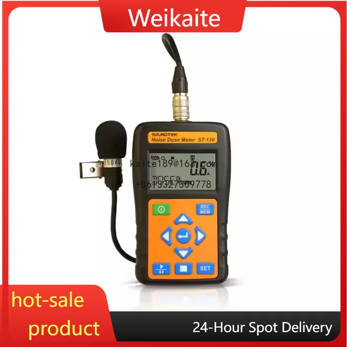 

ST-130 Sound Level Meter Noise Dose Meter Frequency Range 20Hz~8KHz
