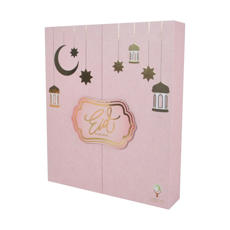 Customized queryCalendrier Ramadan 30 Muslim Mubarak Ramadan Advent Calendar Kalender Countdown Packaging Paper Gift Box Advent