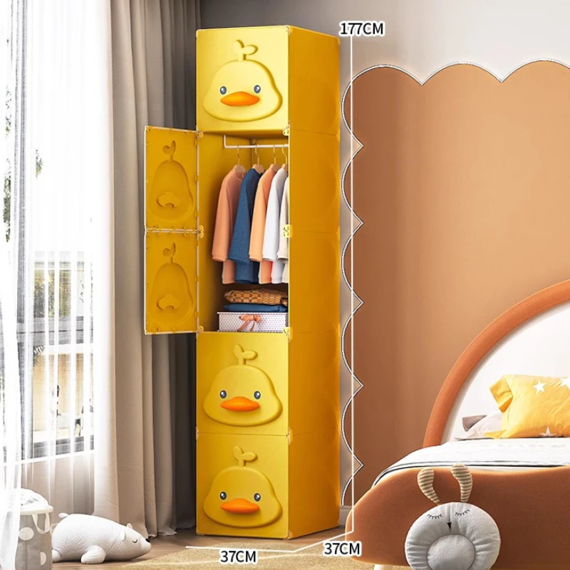 Kleding Babykast Kast Babyjurk Kast Meisje Garderobe Slaapkamer Opslag Kinderen Dressoir Organisator Roperos Kast Meubilair