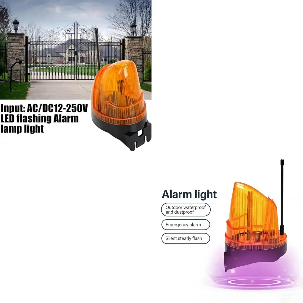 Multiple Purpose Alarm Light Suitable for Different Electrical Systems