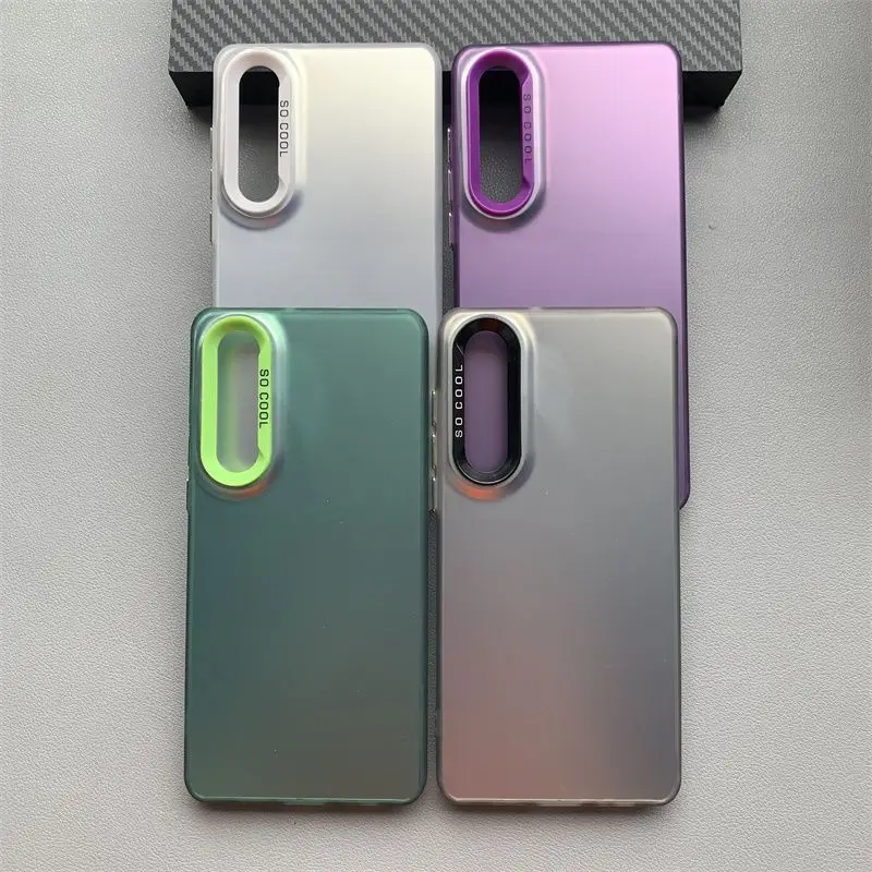 For Huawei P30 Case Huawei P30 Phone Cover ELE-L29 ELE-L09 ELE-L04 Cases Huawei P30 Luxury Metallic Aurora Skin Matte Cover