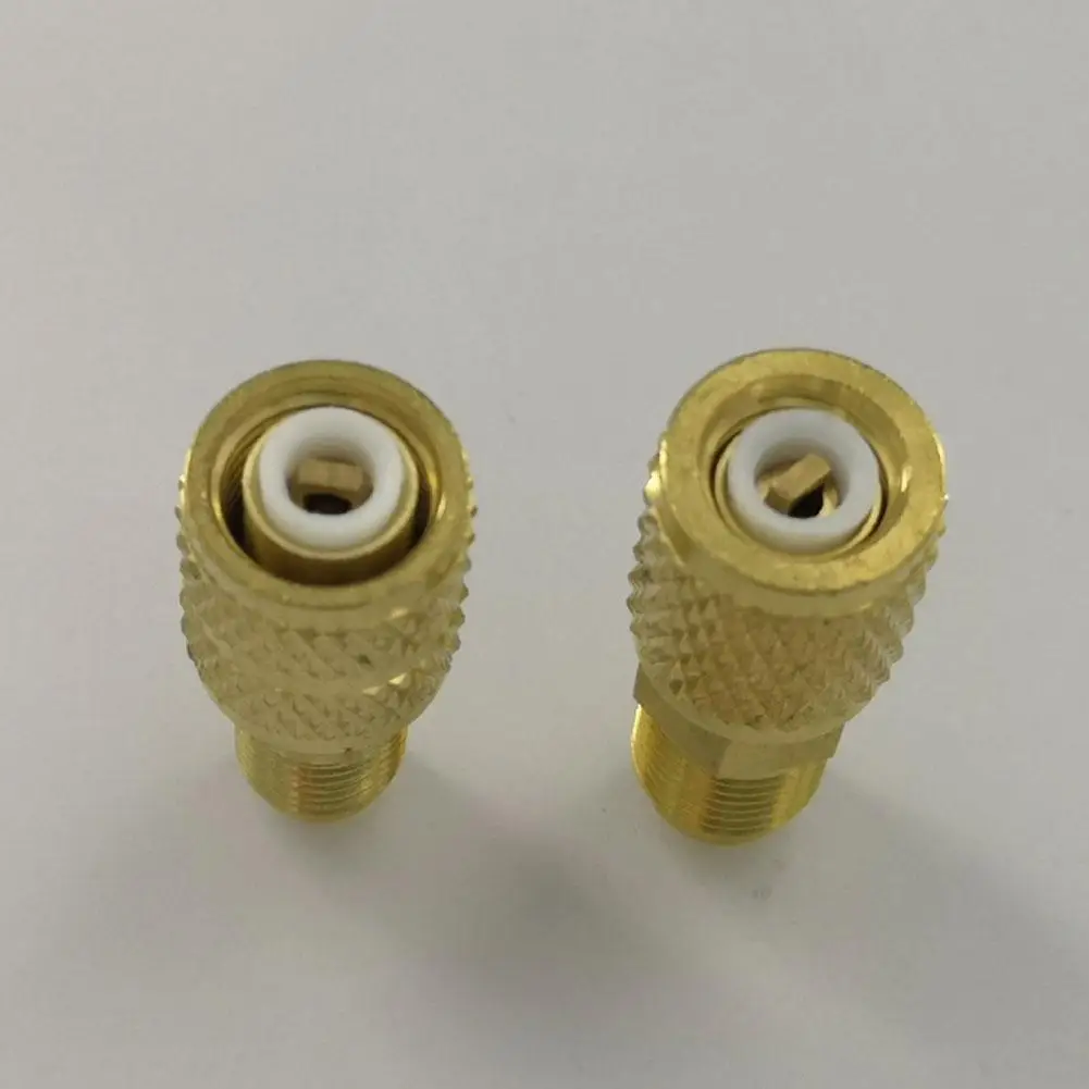 NEW 2PCS Adapter M 5/16 X F 1/4 SAE Air Conditioner Couplers Filling R32 Accessories Quick R410a Air Refrigerant Conditioni Y2Z9