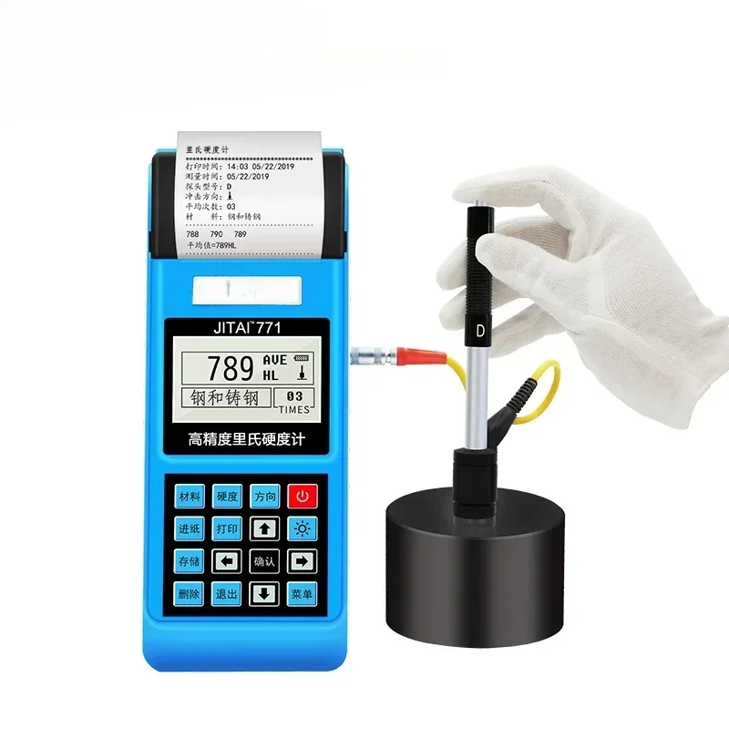 

Portable Digital Metal Leeb Hardness Tester/durometer Hl/Hb/Hrb/Hrc/Hra/Hv/Hs