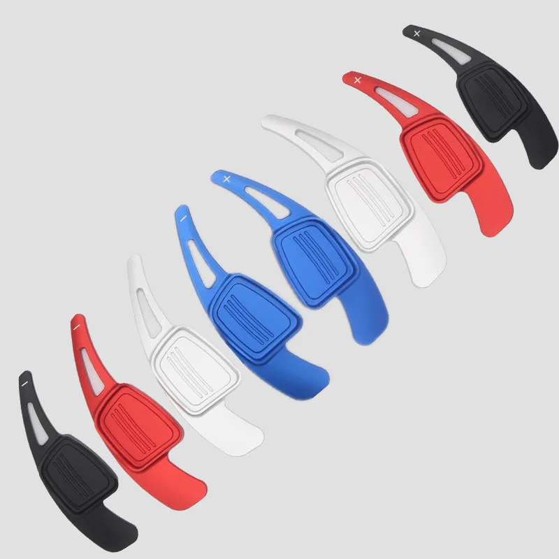 Un par de piezas de modificación para A3/S3 Facelift A5 S5 2017 A4 B9 Q7 2017-2019 paleta de cambio de volante Interior de coche