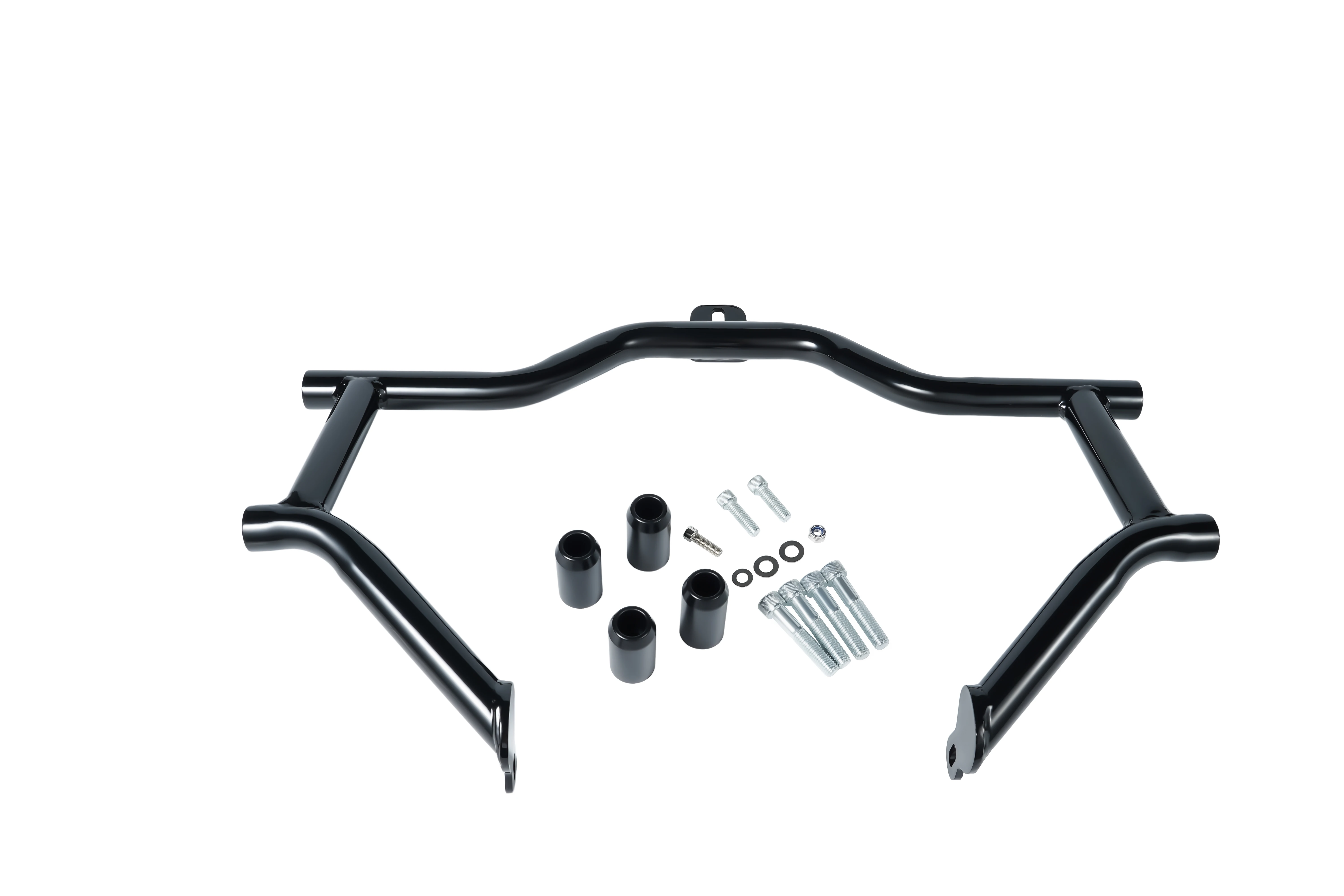 

Motorcycle Front Engine Guard For Harley Touring Street Glide Road King Electra Glide 97-08 Crash Bar Highway Protection Black