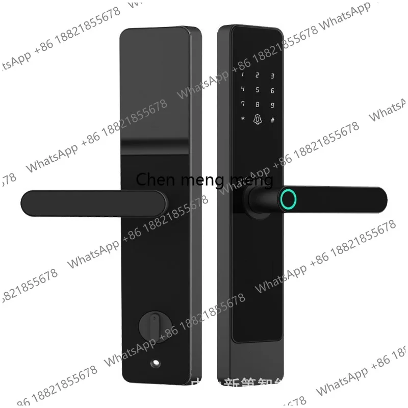 

Fingerprint lock C-class lock cylinder, smart door lock, overseas facial recognition, one grip to open the password lock