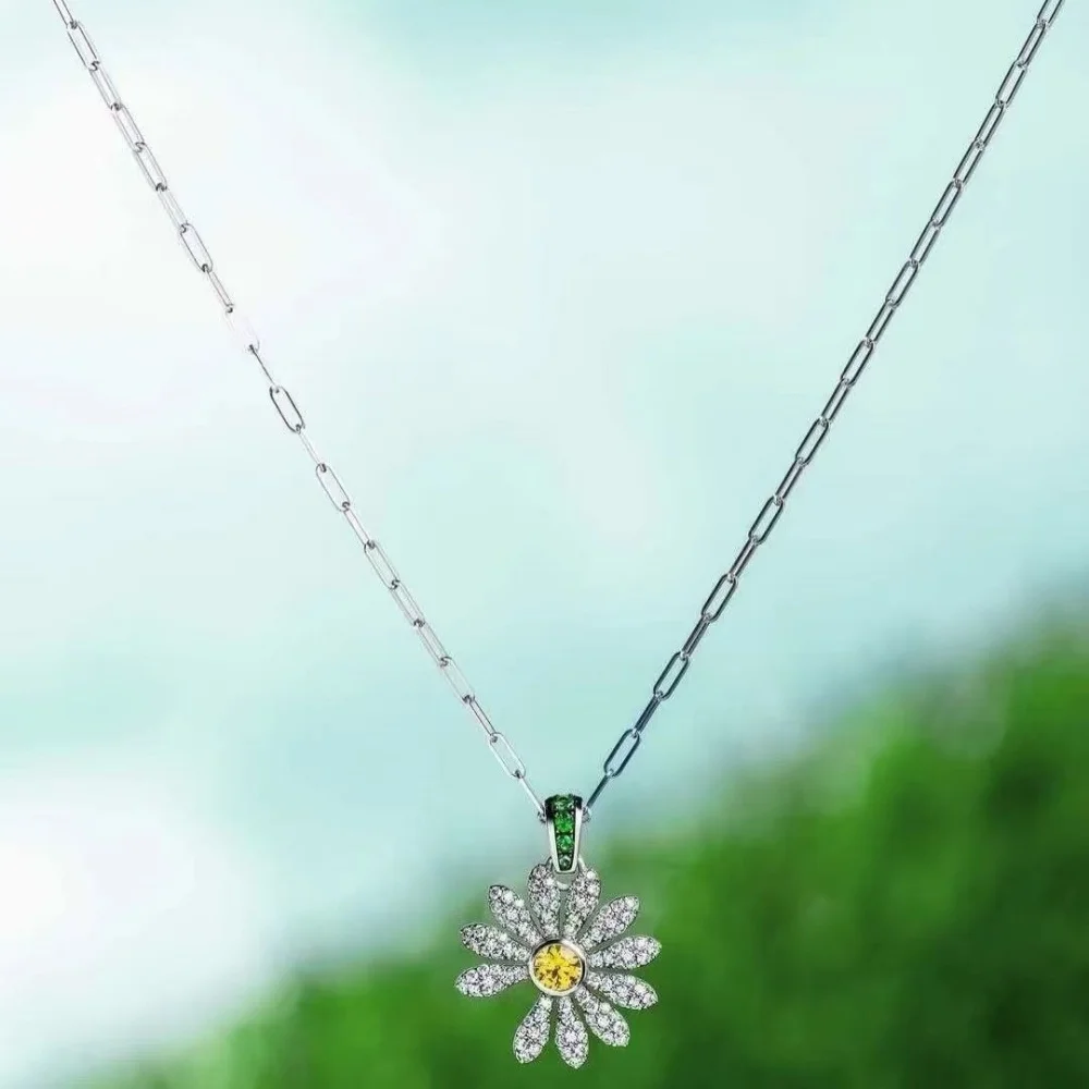 KPOP GD G Dragon Necklace Same Style Daisy Hip Hop Necklace Couple Jewelry Gift for Fans Collection - Image 2