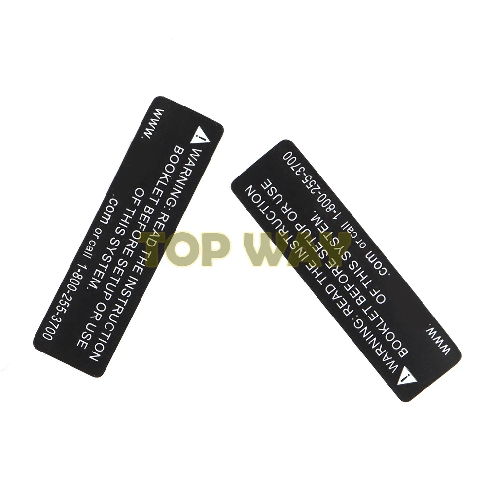 20 sztuk dla GameBoy konsola etykieta bateria naklejka na pokrywę dla GBA GBC GBP GBA SP konsola bateria uniwersalna pokrywa tylna naklejka