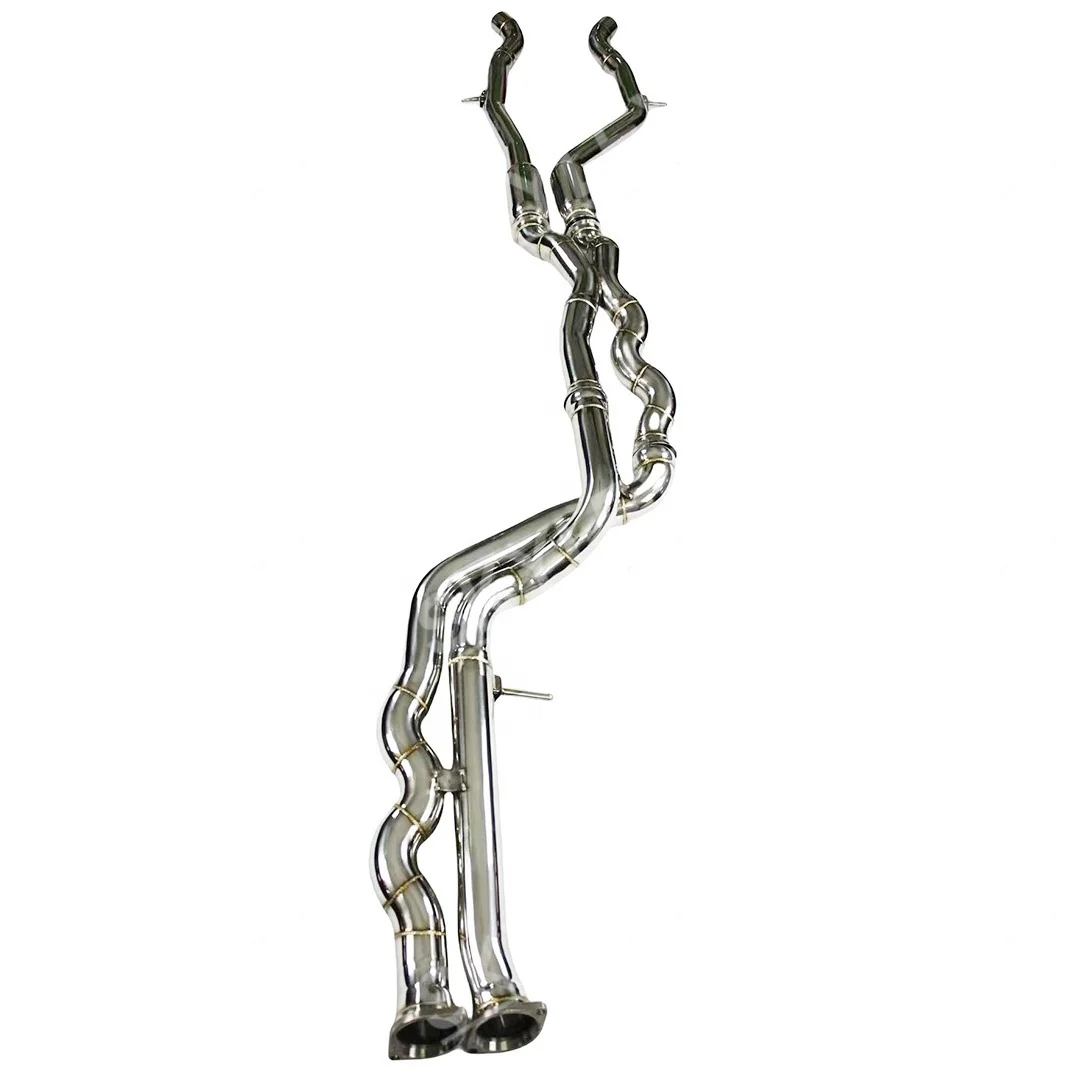 

Exhaust Pipe Car Exhaust System 304 Stainless Steel Equal Length Mid Pipe 2014-2019 3.0t 1 Set for Bmw M3/m4 F80 F82 F83 S55