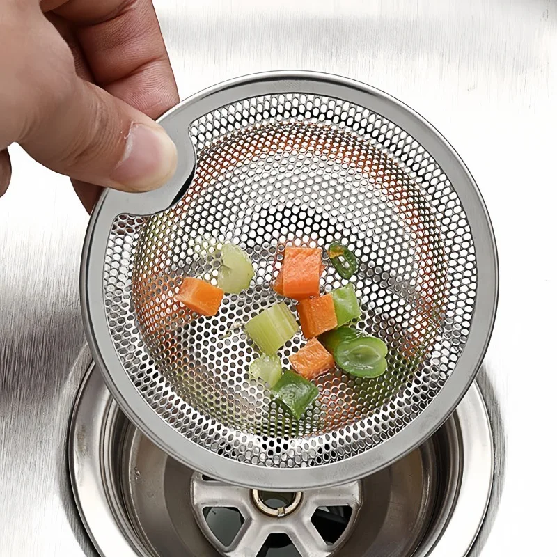 

Kitchen Sink Strainer Drain Protector Waste Filter Plug Hole Hair Catcher Stopper for Bathroom Bathtub Shower Mesh Hole Cover