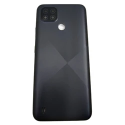 For OPPO Realme C21 RMX3201 / C20 RMX3063 RMX3061 Back Battery Cover Rear Panel Door Housing Case +Power Volume button